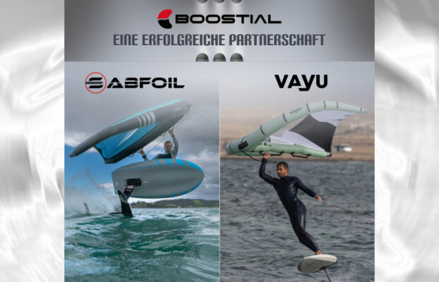 Boostial gibt erfolgreiche Partnerschaften mit Sabfoil und Vayu bekannt – unverzichtbare Angebote für Wassersportbegeisterte!