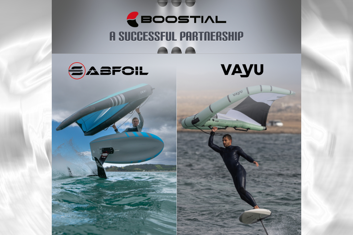 Boostial Announces Successful Partnerships with Sabfoil and Vayu – Unmissable Deals for Water Sports Enthusiasts!